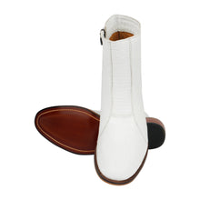Load image into Gallery viewer, Jazzy Jackman Leather Print Ankle Length Boots

