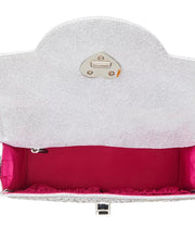 Load image into Gallery viewer, Betsey Johnson Party Line Faux Rhinestone Phone Bag
