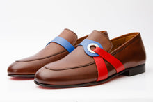Load image into Gallery viewer, The Jackie Tan Bit Dress Loafer Limited Edition Men Shoe
