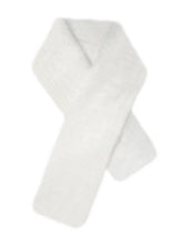 Load image into Gallery viewer, Jazmin White Multi-wear Faux Fur Scarf
