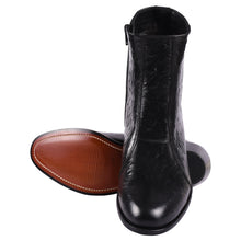 Load image into Gallery viewer, Jazzy Jackman Leather Print Ankle Length Boots
