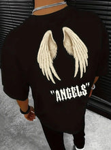 Load image into Gallery viewer, Wings Angels Printing Female Cotton Tee
