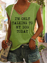 Load image into Gallery viewer, Women's V-Neck Printed Short Sleeve Loose Top – 14 Colors S–4XL

