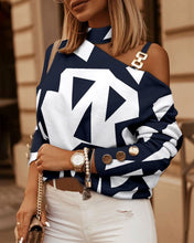 Load image into Gallery viewer, Women's Elegant Zip-Front Blouse
