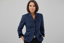 Load image into Gallery viewer, Women’s Color-Block Woolen Jacket – Multi-Button Casual Elegant Coat
