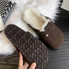 Load image into Gallery viewer, Chic Plush Leather Winter Shoes - # GIAA73610001
