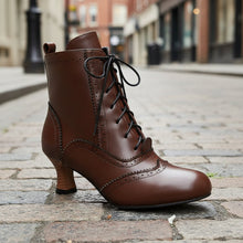 Load image into Gallery viewer, Women’s Dopamine Girl Short Boots – Comic-Con Style Winter Footwear
