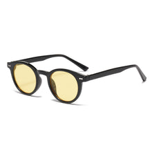 Load image into Gallery viewer, Retro Round UV400 Sunglasses – European Style Tinted Frames
