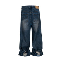 Load image into Gallery viewer, AZUL DISTRESSED CAMO PATCHWORK DENIM
