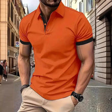 Load image into Gallery viewer, Men's Short Sleeve Business Shirt Summer Casual Polo Shirts
