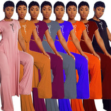Load image into Gallery viewer, Casual Two-Piece Short-Sleeved Trousers Set - # GIAA23310002
