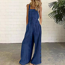 Load image into Gallery viewer, High-Waisted Sleeveless Wide-Leg Jumpsuit – 8 Colors, S–2XL
