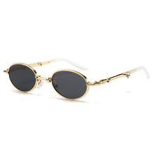 Load image into Gallery viewer, Foldable Small Frame Light-Tinted Sunglasses – Women’s Luxury Style
