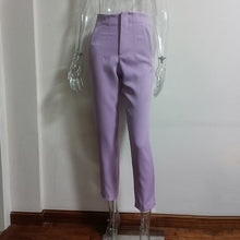 Load image into Gallery viewer, Women's High-Waisted Straight Leg Pants
