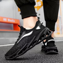 Load image into Gallery viewer, Men's Lace-up Sneakers Mesh Sports Shoes Fashion Hollow-sole Low Top Running Shoes
