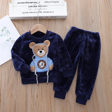Load image into Gallery viewer, Kids Flannel Pajama Set - # BOAA11710007
