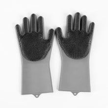 Load image into Gallery viewer, 2PCS Cleaning Sponge Gloves Multifunction Silicone Cleaning Magic Gloves Dish Washing Gloves For Kitchen Household Plate Washing  Reusable Cleaning Gloves For Housework
