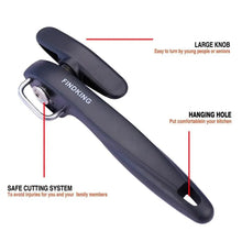 Load image into Gallery viewer, 2PCS Durable Cans Opener Kitchen Tools Professional handheld Manual Stainless Steel Can Opener Side Cut Manual Jar opener
