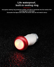 Load image into Gallery viewer, 2PCS Lightweight Bike Handlebar Light LED Bicycle Light Turn Signal Cycling Handle Bar End Plug Safty Warning Indicator Lamps Handlebar Grips Safety 2 Modes Handle Bar End Mini Plug LED Lamp
