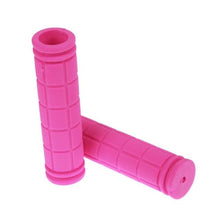 Load image into Gallery viewer, 2PCS Rubber Bike Handlebar Grips Cover Mountain Bicycle Handle Anti-Skid Bicycles Bar Grips Non-Slip Rubber Bike Handle Grips For Kids Bike Scooter Mountain Road Urban Bike Tricycle Soft Handlebar
