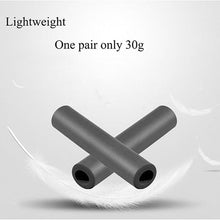 Load image into Gallery viewer, 2PCS Silicone Bicycle Handlebar Grips Anti-Slip Shock-Asorbing Mountain Bike Handlebar Grip Silica Gel Super Light Anti-Skid Shock-Proof Handle Bar Locking Grips Cycling Grips
