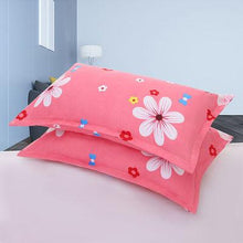 Load image into Gallery viewer, 2pcs Silk Pillowcase For Hair And Skin With Hidden Zipper Print Pillow Case Adult Thick Pillow Case For Home Decor King Size Pillow Case
