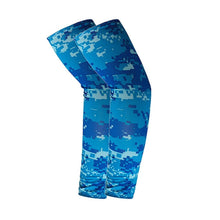Load image into Gallery viewer, 2Pcs Unisex Cooling Arm Sleeves Cover Compression Sun Protection UV Cooling Sleeve Tattoo Cover Up Men &amp; Women Cycling Biking Riding Golf Football Arm Cover Men Sports Running Outdoor Sun Protection Sleeves To Hide Tattoo

