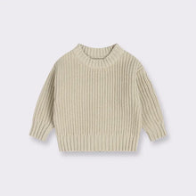 Load image into Gallery viewer, Baby Boys Girls Children Autumn And Winter Loose Knitted Coat Sweater - # BOAA111010001
