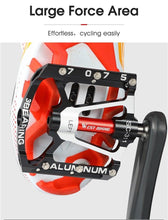 Load image into Gallery viewer, 3 Bearings Bicycle Pedals Ultralight Anti-Slip Road Bike Pedal Cycling Sealed Bearing Bike Pedals Mountain Bike Pedals Composite Bearing Bicycle Pedals With Wide Flat Platform
