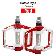 Load image into Gallery viewer, 3 Bearings Bicycle Pedals Ultralight Anti-Slip Road Bike Pedal Cycling Sealed Bearing Bike Pedals Mountain Bike Pedals Composite Bearing Bicycle Pedals With Wide Flat Platform
