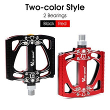 Load image into Gallery viewer, 3 Bearings Bicycle Pedals Ultralight Anti-Slip Road Bike Pedal Cycling Sealed Bearing Bike Pedals Mountain Bike Pedals Composite Bearing Bicycle Pedals With Wide Flat Platform
