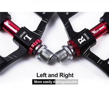 Load image into Gallery viewer, 3 Bearings Bicycle Pedals Ultralight Anti-Slip Road Pedal Cycling Sealed Bearing Bike Pedals Accessories Bearings Pedals For Bicycle Lightweight Bicycle Pedals Of Road Bikes
