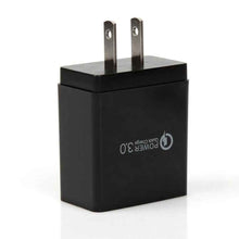 Load image into Gallery viewer, 3-Port Quick Charge 3.0 USB Wall Charger with LED Display
