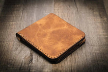 Load image into Gallery viewer, Big Bend Bifold Wallet - Saddle Tan
