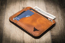 Load image into Gallery viewer, Mansfield Minimalist Wallet - Chestnut Brown
