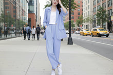 Load image into Gallery viewer, Long Sleeve Suit Jacket &amp; Pants Two-Piece Set – 3 Colors, M–6XL
