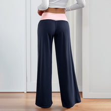 Load image into Gallery viewer, Women’s Wide-Leg Patchwork Pants
