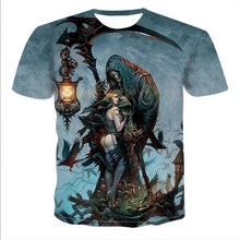 Load image into Gallery viewer, Mens Skull 3D t-shirts
