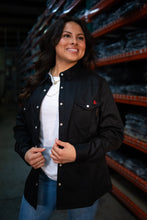 Load image into Gallery viewer, Women's FR Pearl Snap - Western Black
