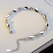 Load image into Gallery viewer, Diamond-encrusted 925 sterling silver bracelet
