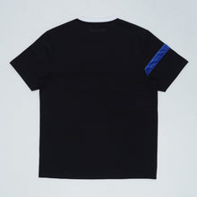 Load image into Gallery viewer, M204 Makobi Contrast Tee w/ velvet - Black Royal
