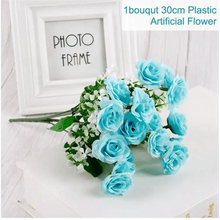 Load image into Gallery viewer, 30cm Artificial Silk Peony Flowers Bouquet for Home Decoration -  Faux Christmas Flowers &amp; Wedding Flowers
