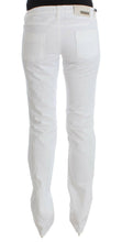 Load image into Gallery viewer, Costume National White Cotton Slim Fit Denim Bootcut Jeans
