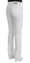 Load image into Gallery viewer, Costume National White Cotton Slim Fit Denim Bootcut Jeans
