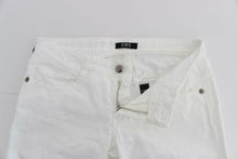 Load image into Gallery viewer, Costume National White Cotton Slim Fit Denim Bootcut Jeans
