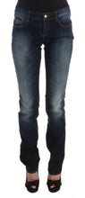Load image into Gallery viewer, Costume National Blue Cotton Slim Fit Bootcut Jeans
