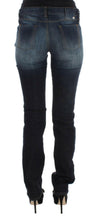 Load image into Gallery viewer, Costume National Blue Cotton Slim Fit Bootcut Jeans
