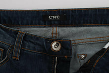 Load image into Gallery viewer, Costume National Blue Cotton Blend Bootcut Jeans
