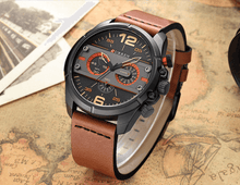 Load image into Gallery viewer, Men's  Waterproof Retro Style Watch With Excellent  Background, Chronometers  Large Numbers Perfect Gift
