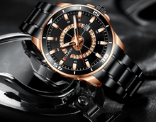 Load image into Gallery viewer, Men's  Modern Sports Waterproof Watch Luxury Unique Design  Fluorescent Hands Perfect Gift
